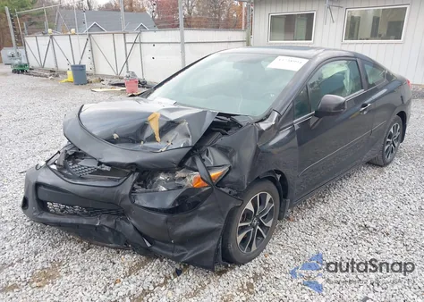 2013 Honda Civic Ex-L z USA, uszkodzony, nr VIN 2HGFG3B03DH517980